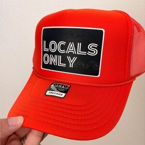 Locals Only orange OTTO Trucker Hat